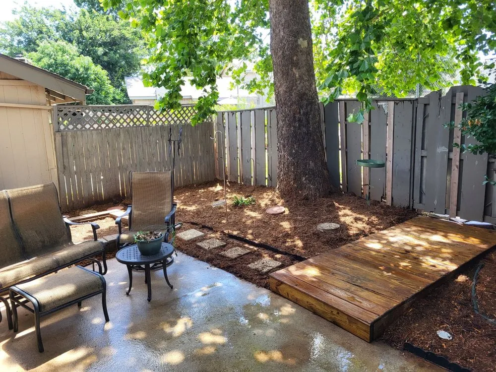 Local landscape installation with custom design across Guthrie, OK - The Lawn Company