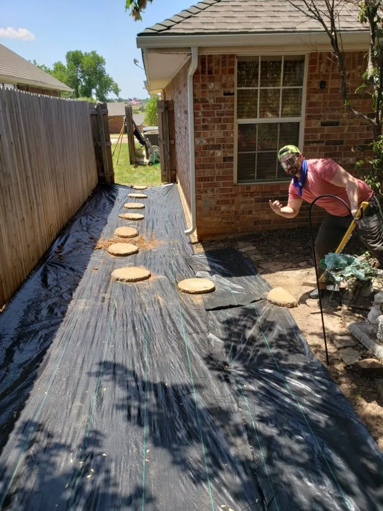 Local yard cleanup service in Guthrie, OK by The Lawn Company