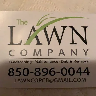 The lawn company Logo