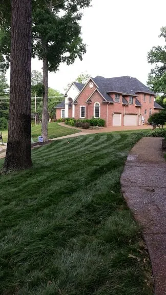 Custom lawn mowing service for residential properties across Clarksville, TN - The Lawn Connection