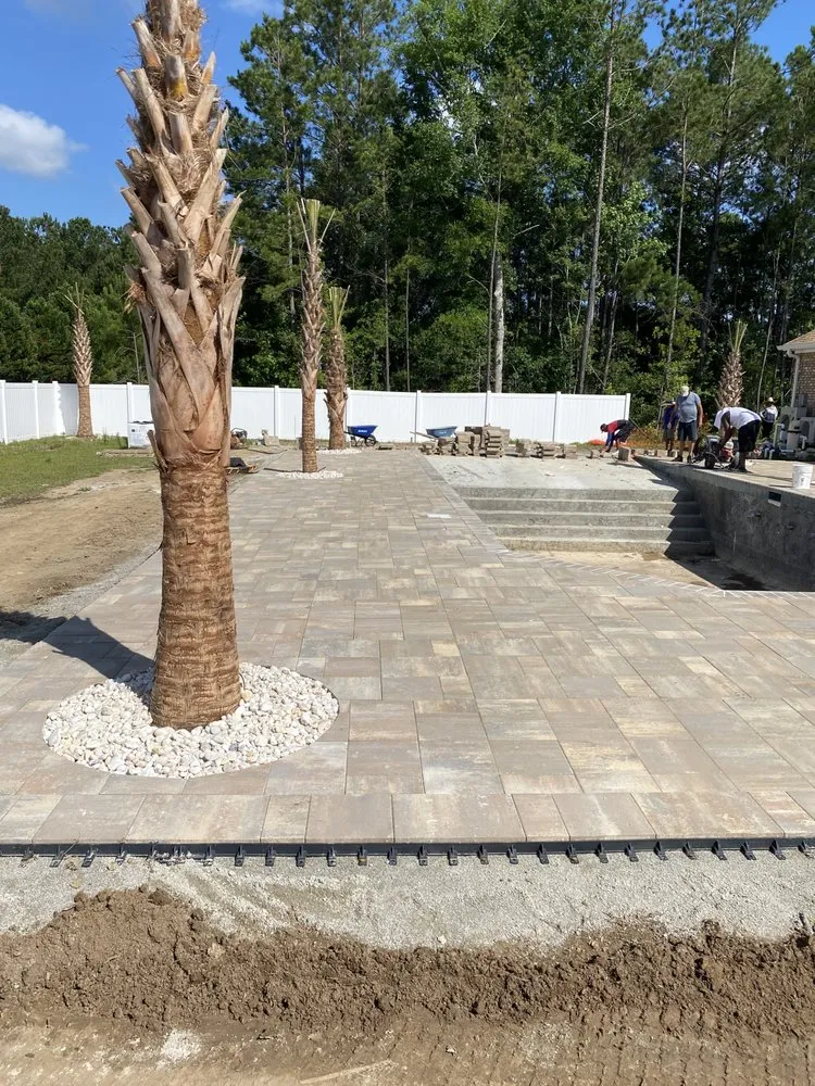 Custom landscape design for outdoor upgrades across Myrtle Beach, SC - The Lawn Enforcement Lawn Care