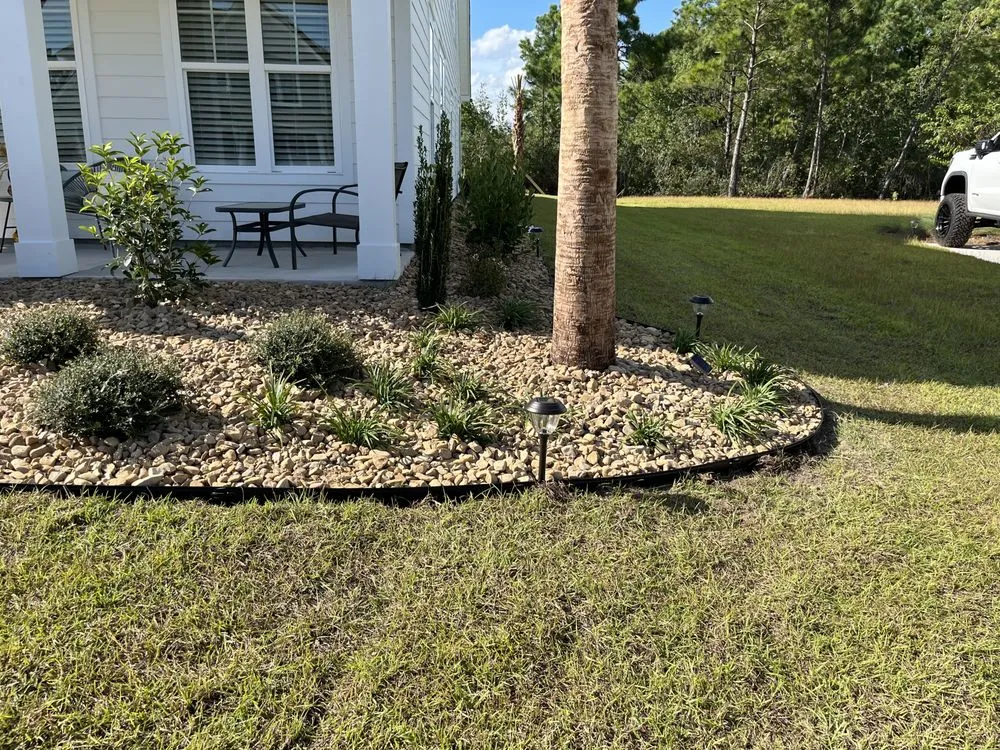 Expert outdoor landscaping in Myrtle Beach, SC by The Lawn Enforcement Lawn Care