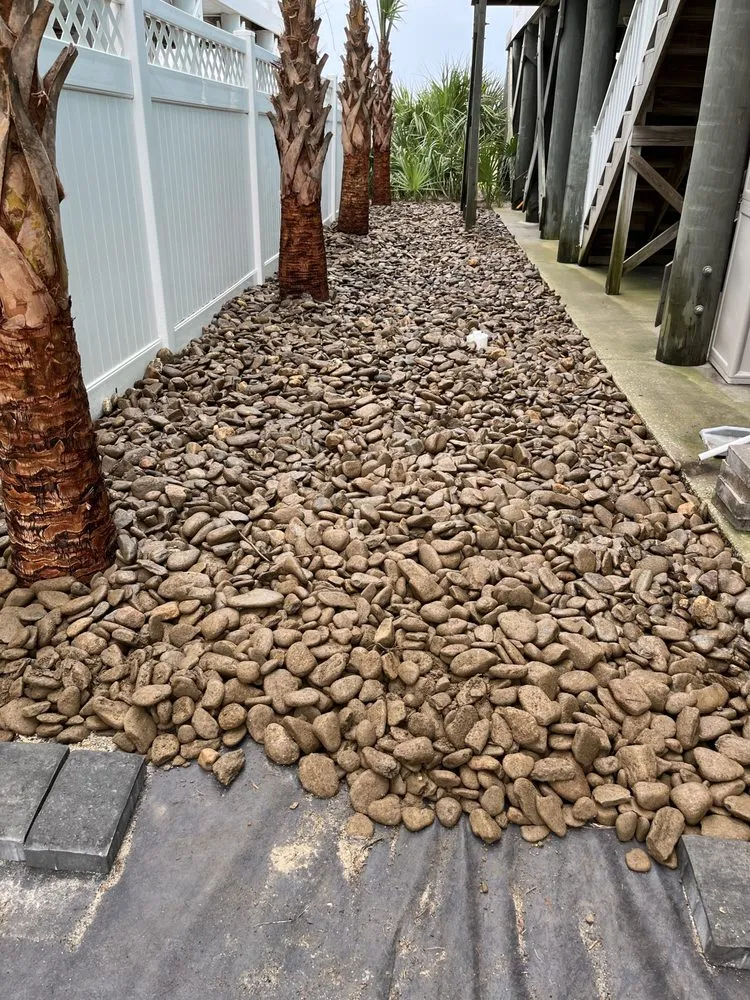 Professional landscape design for beautiful yards in Myrtle Beach, SC by The Lawn Enforcement Lawn Care