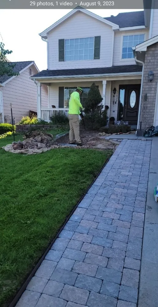 Affordable landscape installation for year-round maintenance in Brighton, CO by The Lawn Guy