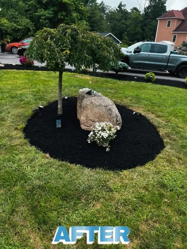 Trusted outdoor landscaping for beautiful yards in Westport, MA by The Lawn Guy Landscaping
