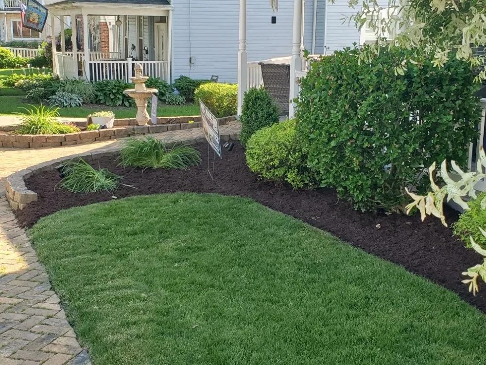 Expert lawn mowing service with custom design in Burgettstown, PA by The Lawn Guys