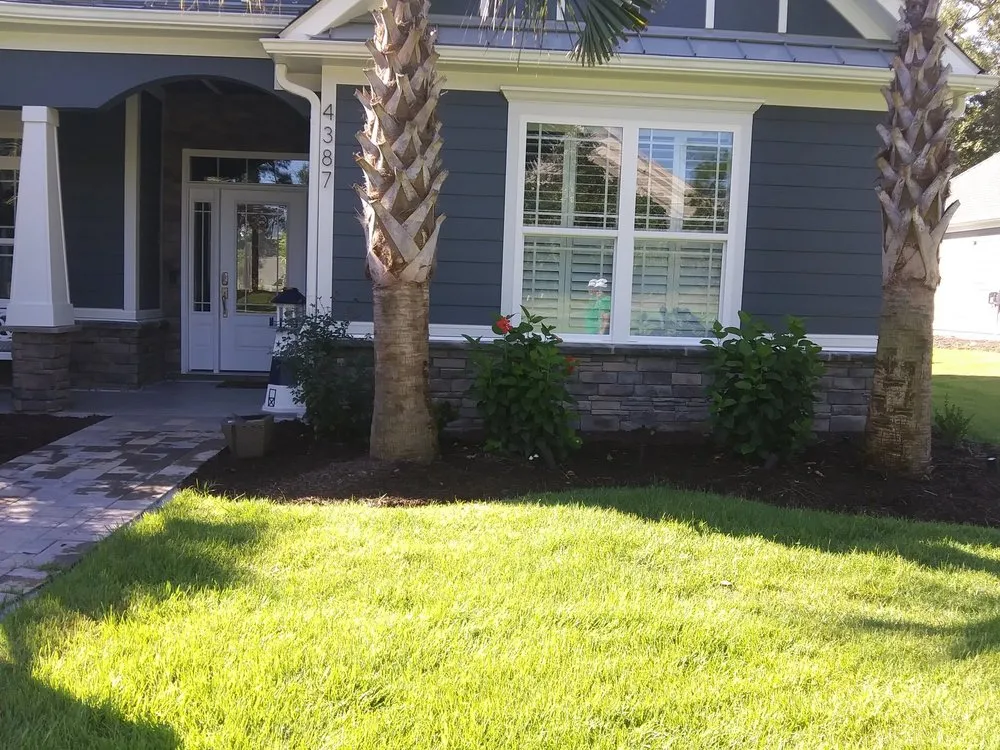 Affordable landscape installation in North Myrtle Beach, SC by The Lawn Guys