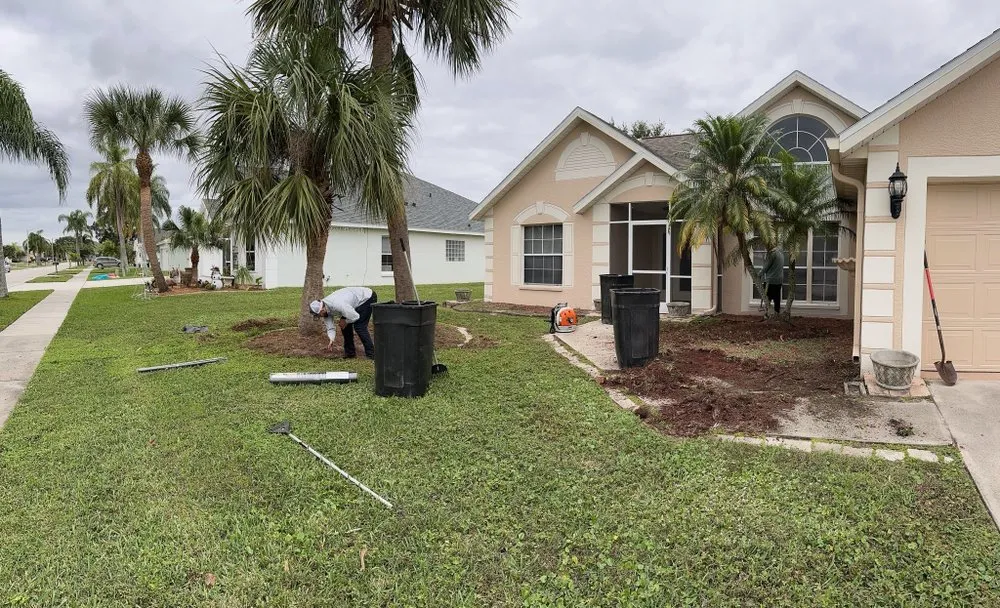Local garden landscaping for beautiful yards in Rockledge, FL by The Lawn Guys Service