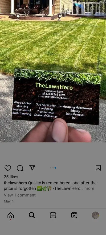 Professional outdoor landscaping experts serving Lincoln Park, MI - The Lawn Hero