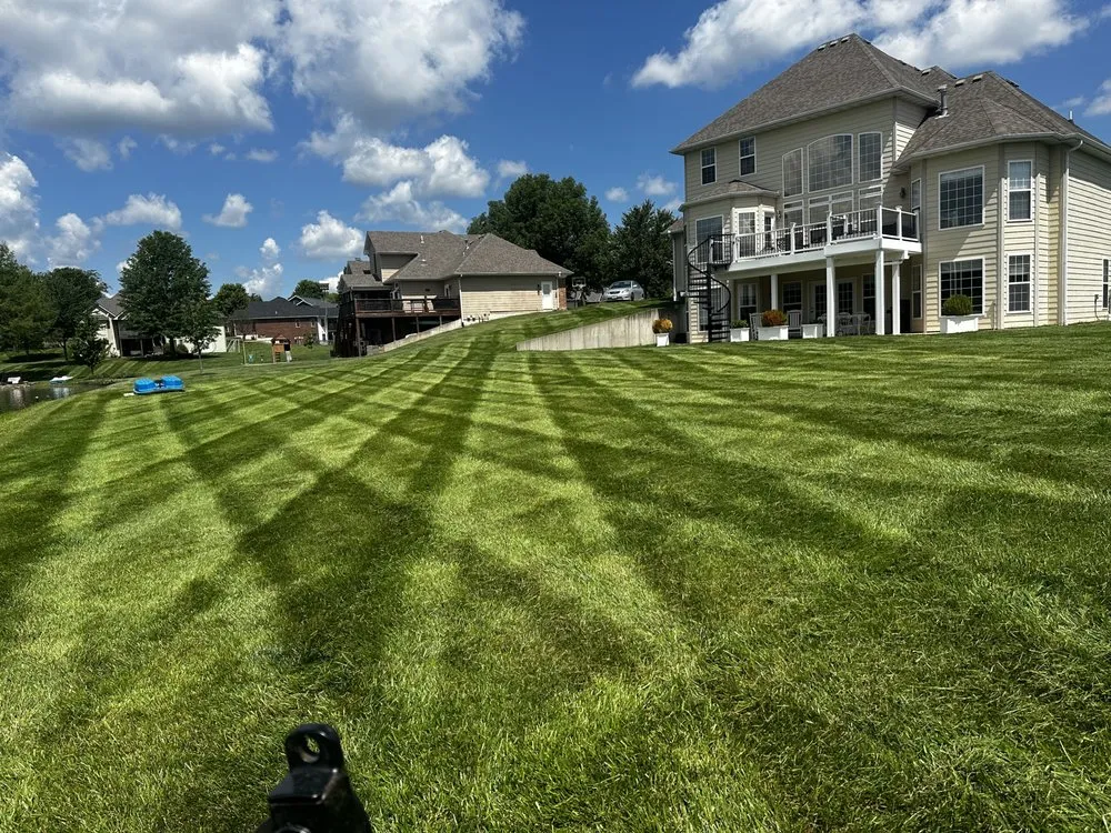 Professional landscape installation for year-round maintenance in Columbia, MO by The Lawn Lord Lawncare and Landscaping