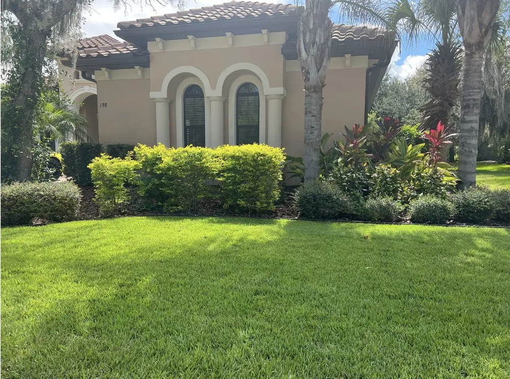 Expert landscape installation for beautiful yards in Palm Coast, FL by The Lawn Professor