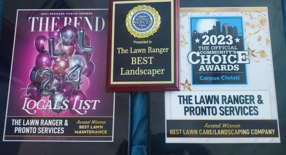 Trusted lawn care service experts serving Corpus Christi, TX - The Lawn Ranger and Pronto Lawn and Tree Services