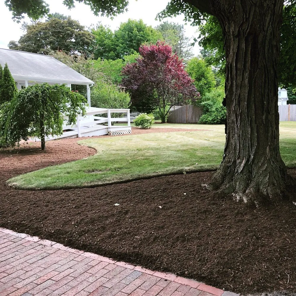 Custom lawn mowing service in Canton, MA by The Lawn Ranger