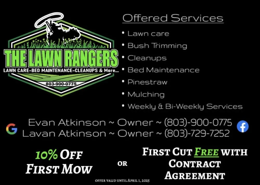 Top-rated yard maintenance for homes in Camden, SC by The Lawn Rangers