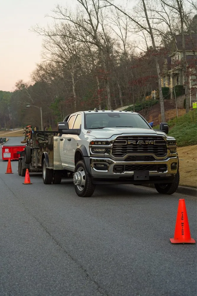 Custom garden landscaping with custom design in White, GA by The Lawn Squad