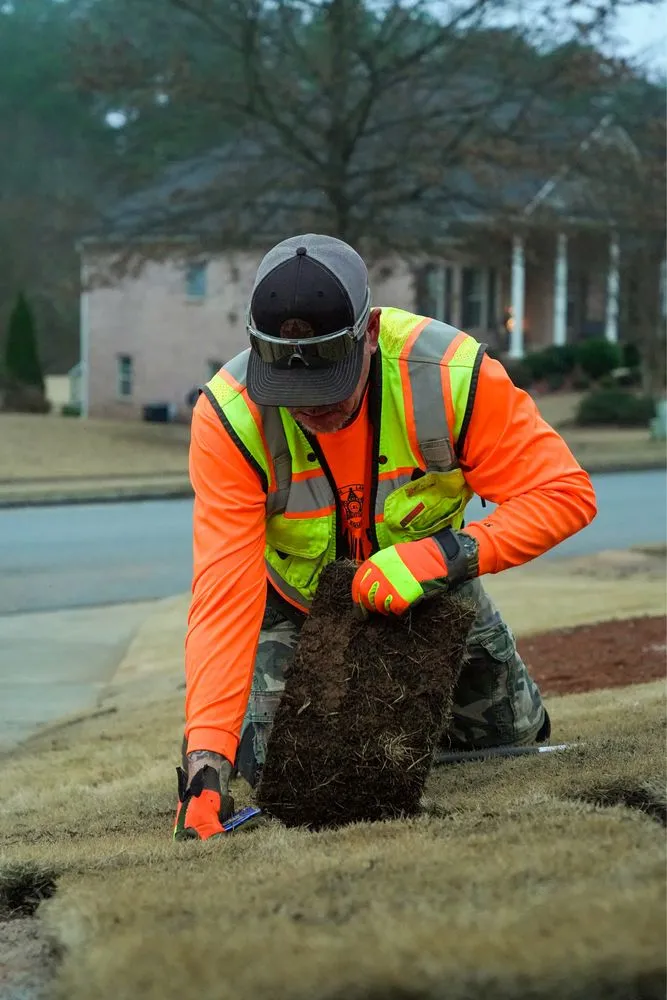 Affordable yard cleanup service in White, GA by The Lawn Squad