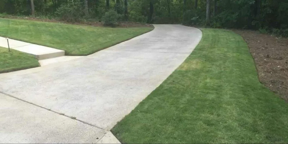 Professional garden landscaping for homes in Springville, AL by The Lawn Works