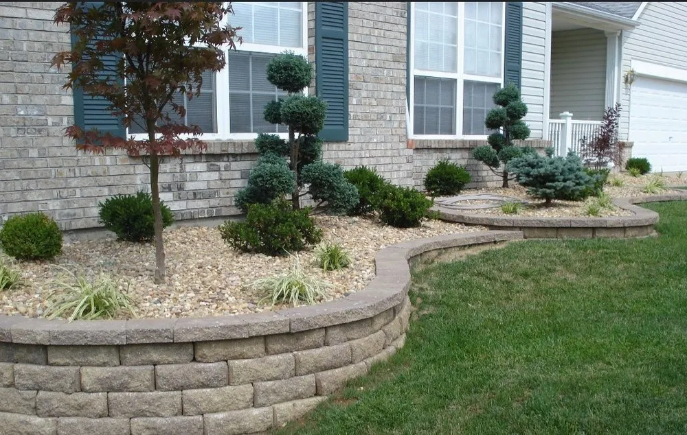 Professional landscape installation in Brandon, IA by The LawnFather