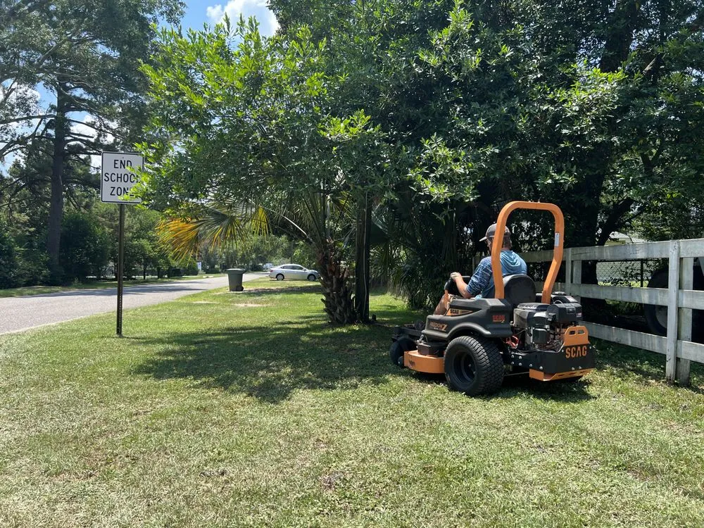 Custom yard maintenance in Pensacola, FL by The Lawnsmiths