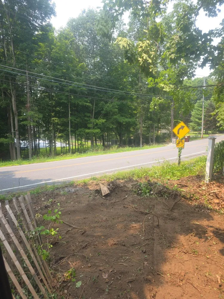 Custom yard cleanup service in Warrensburg, NY by The Lawntrapenuer