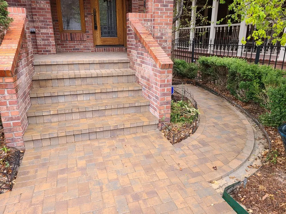 Affordable garden landscaping in Denver, CO by The Little Guy Pavers