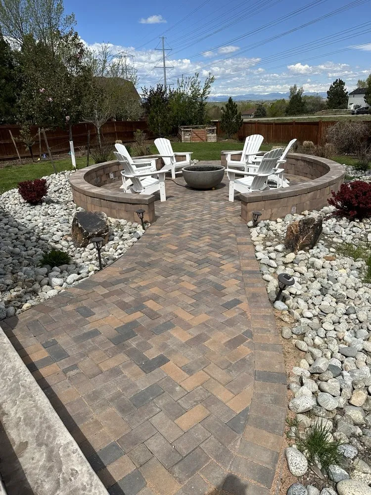 Affordable outdoor landscaping for year-round maintenance in Denver, CO by The Little Guy Pavers