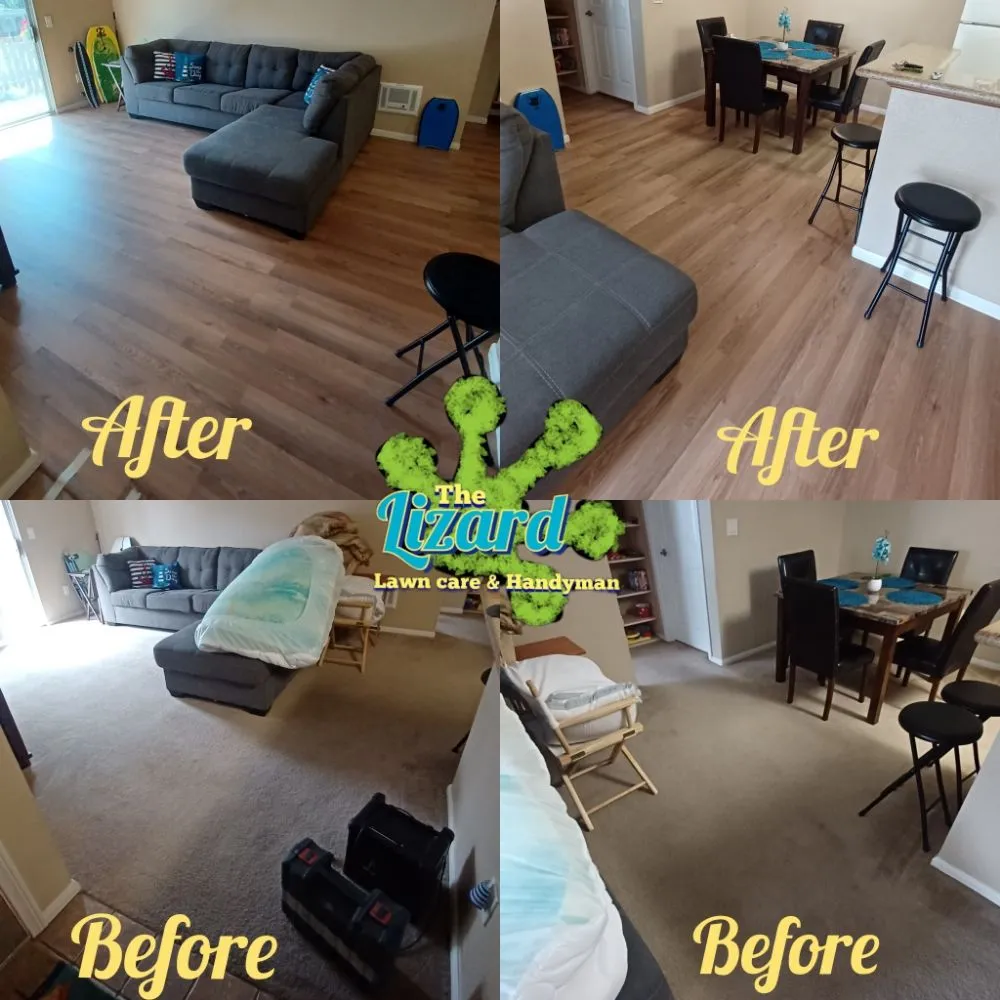 Affordable outdoor landscaping for homes in Las Vegas, NV by The Lizard Lawn Care & Handyman