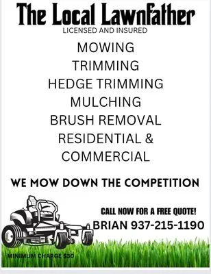 The Local Lawnfather Logo