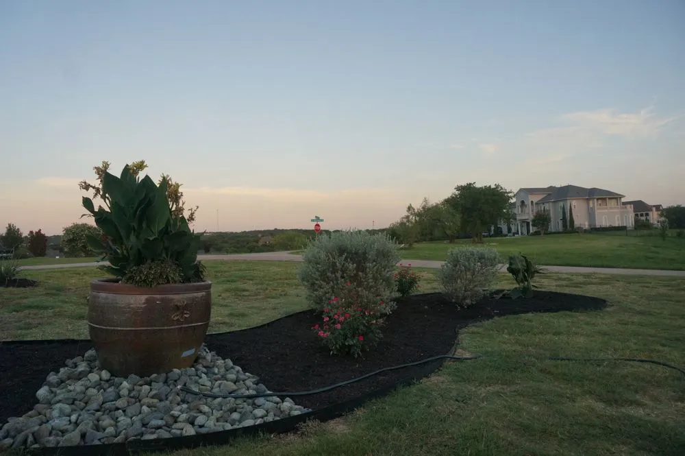 Professional landscape design in Cedar Hill, TX by The Longest Yards