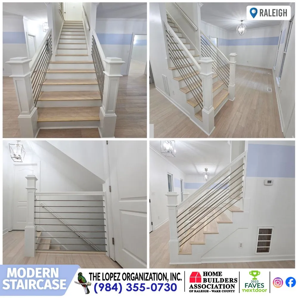 Custom yard cleanup service for year-round maintenance across Raleigh, NC - The Lopez Organization