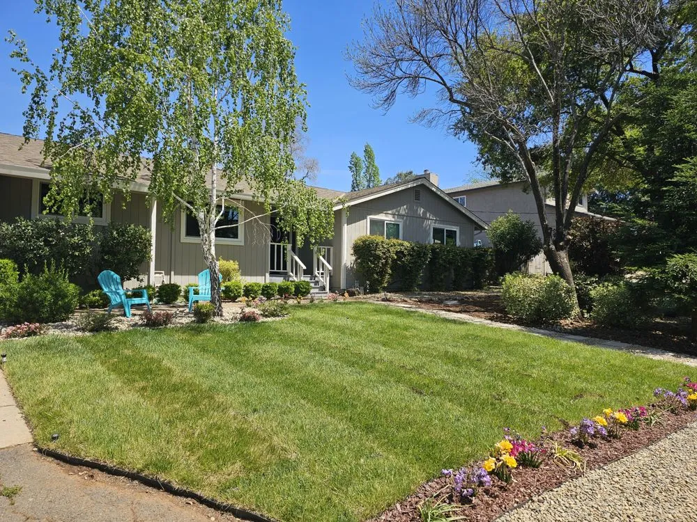 Professional landscape installation for residential properties across Cameron Park, CA - The Lucky Leprechaun Lawn & Land Care