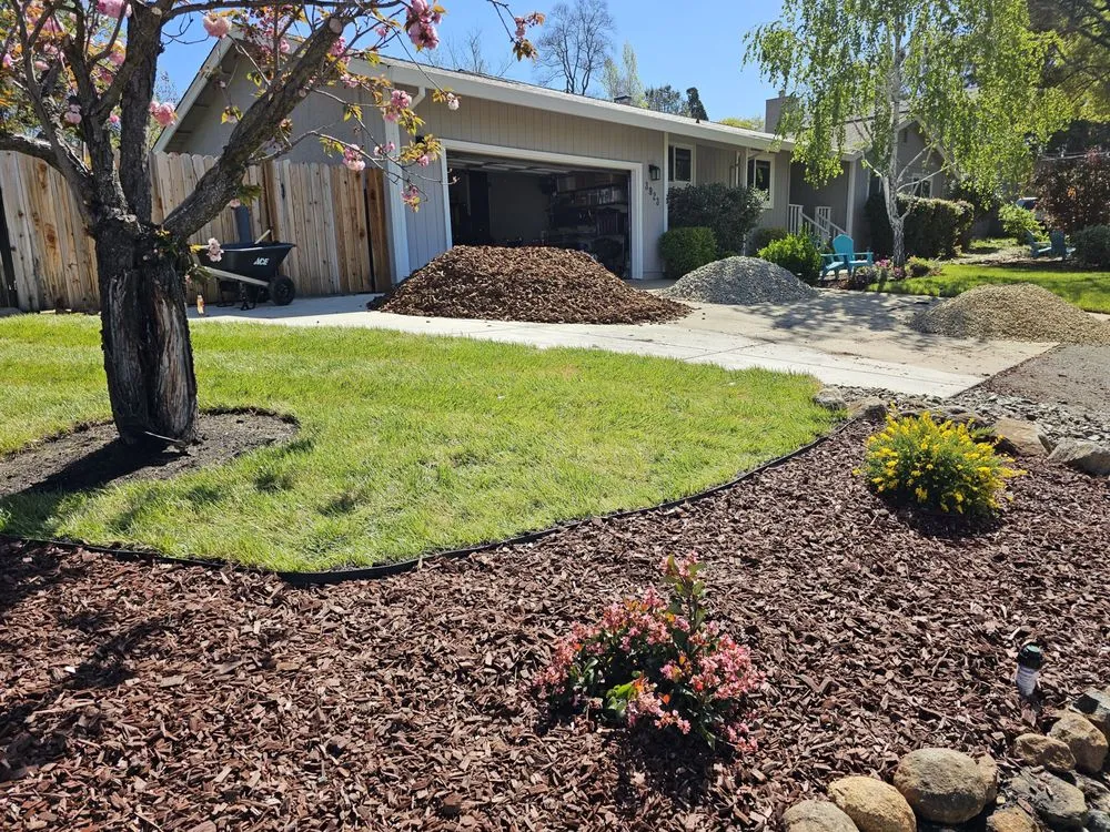 Trusted residential landscaping in Cameron Park, CA by The Lucky Leprechaun Lawn & Land Care