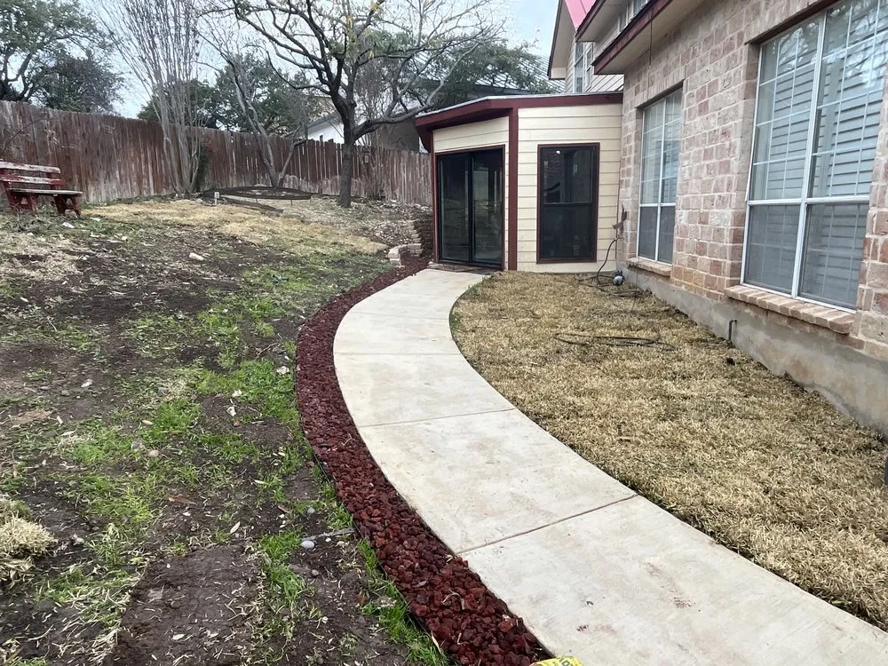 Professional residential landscaping for residential properties across San Antonio, TX - The Maintenance Man Home and Restoration Services