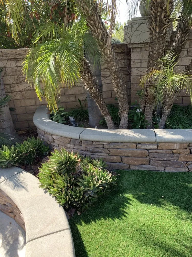 Professional landscape design in Chino, CA by The Masonry Team