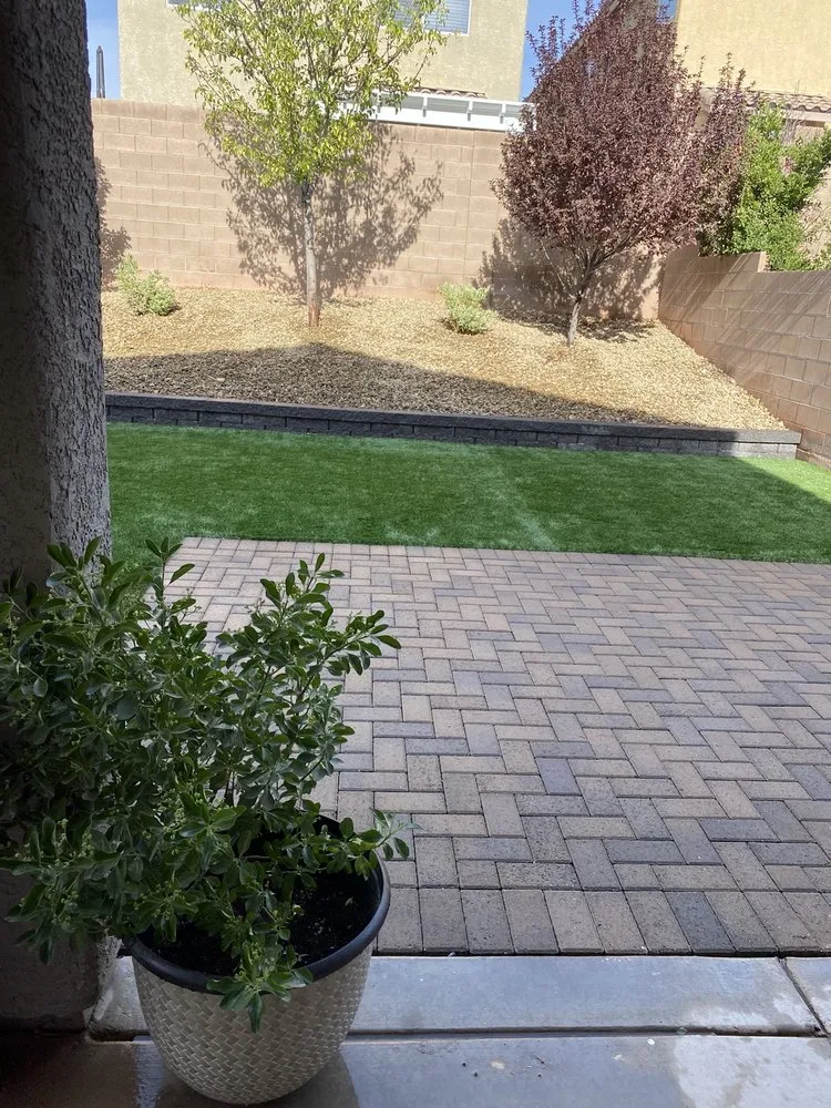 Reliable landscape installation with custom design across Las Vegas, NV - The Masters Landscaping