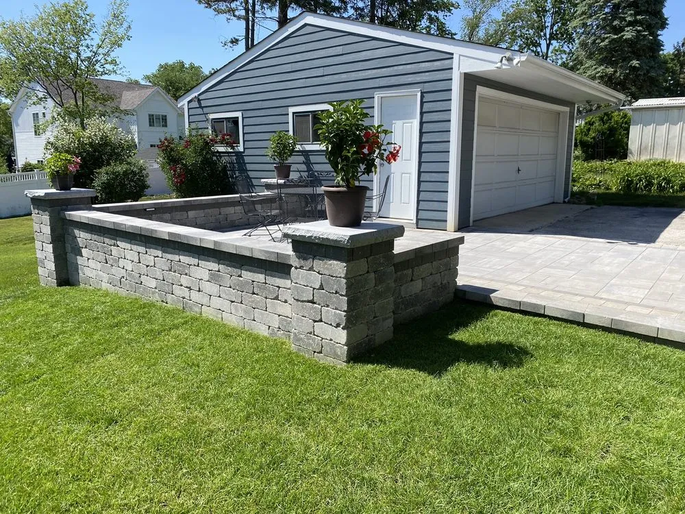 Affordable outdoor landscaping with custom design in Aurora, IL by The Meadows Landscape