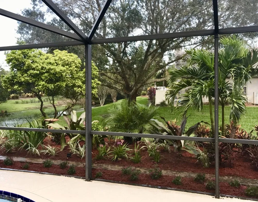 Top-rated lawn mowing service with custom design in Palm City, FL by The Mednick Landscape