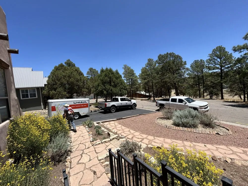 Local landscape installation in Ruidoso Downs, NM by The Mountain Crew