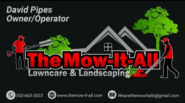 The Mow-It-All Logo
