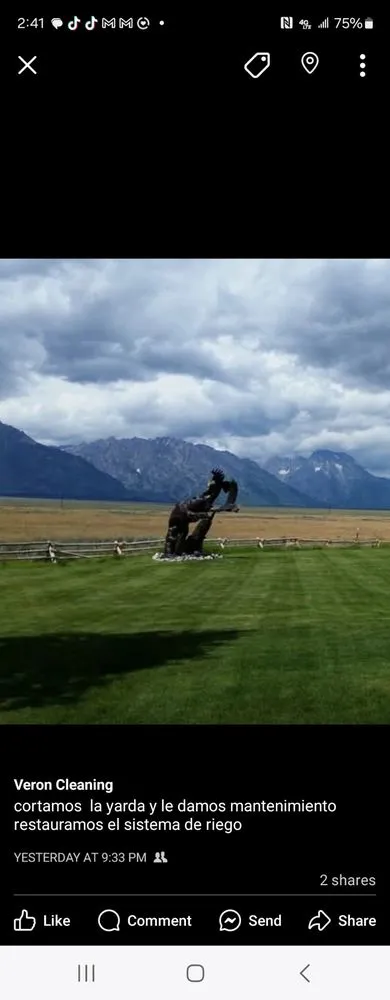 Professional residential landscaping in Teton, ID by The Mowing Guy