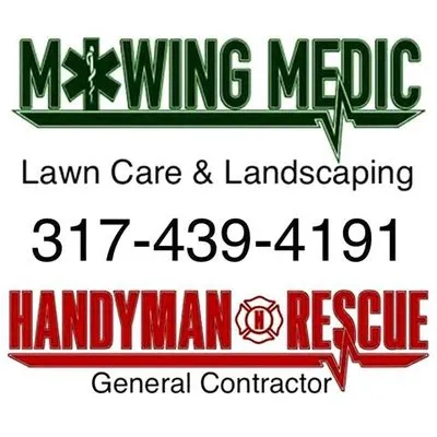 The Mowing Medic/Handyman Rescue Logo