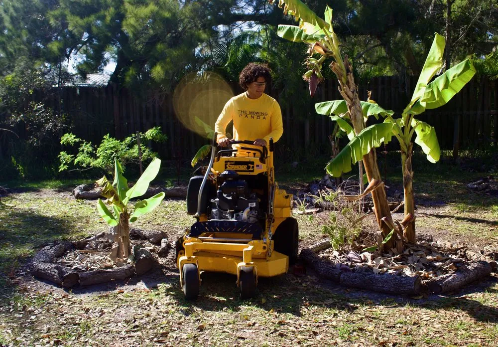 Expert landscaping services near you in Sarasota, FL by The Mowing Panda