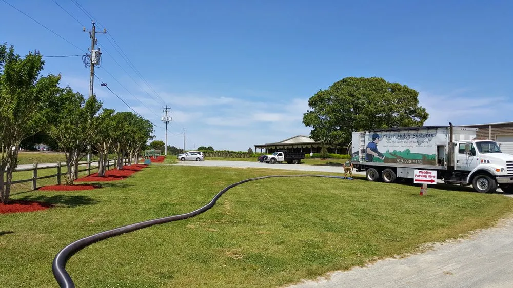 Custom landscape installation near you in Smithfield, NC by The Mulch Yard