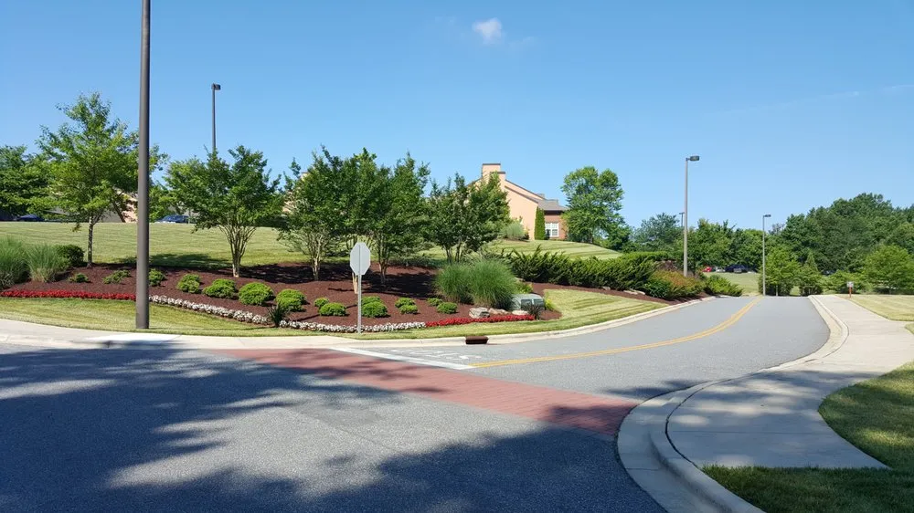 Professional landscape installation in Smithfield, NC by The Mulch Yard