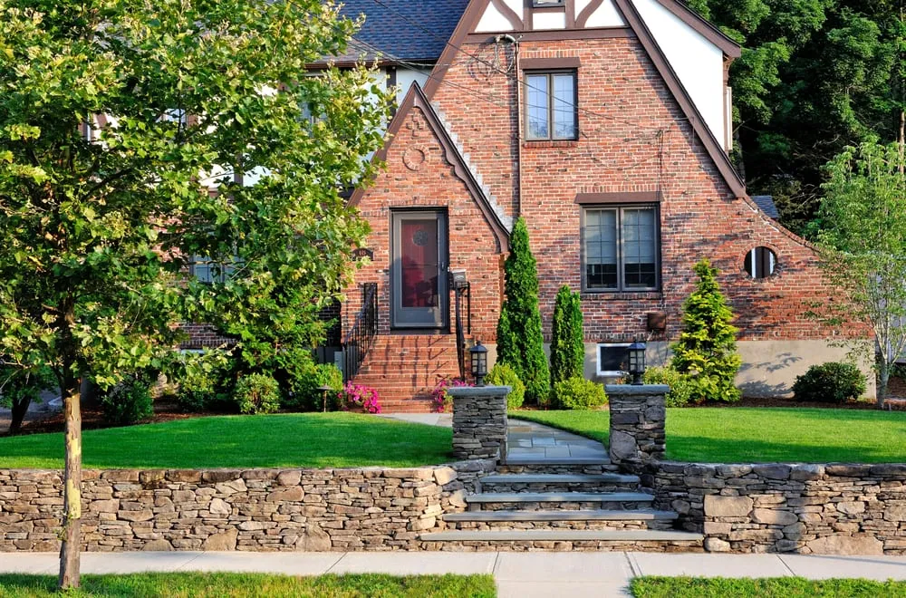 Custom landscape installation for residential properties across Newton, MA - The Narrow Lane