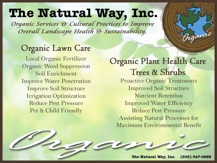 Top-rated yard maintenance for residential properties in Englewood, CO by The Natural Way