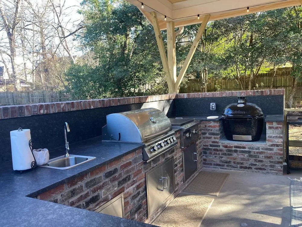 Expert garden landscaping in Leeds, AL by The Nelson Team