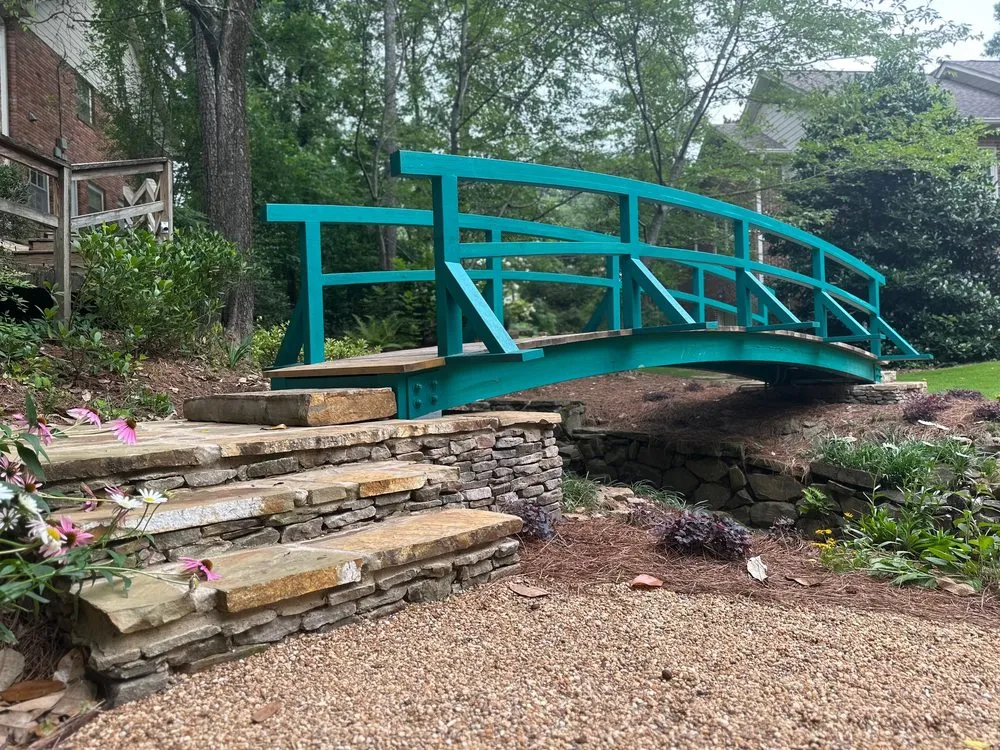 Professional residential landscaping for year-round maintenance in Leeds, AL by The Nelson Team