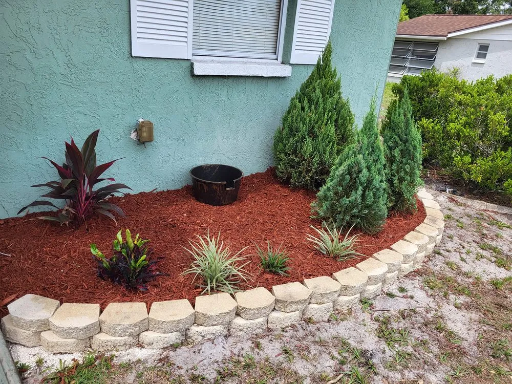 Local garden landscaping with custom design across Spring Hill, FL - The New Era Landscaping