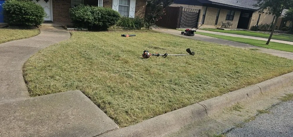 Expert lawn mowing service for residential properties across Sherman, TX - The New Future